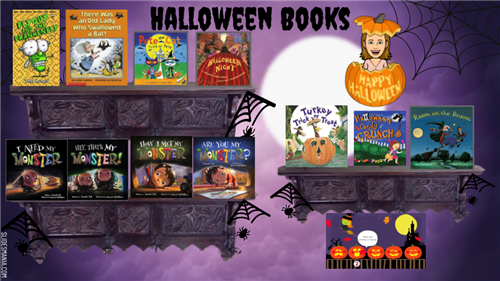 Halloween Virtual Reading Room